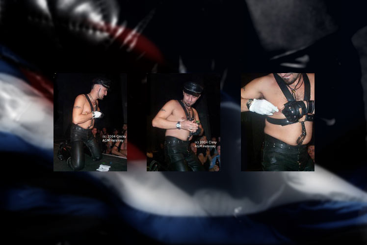 Mr. Leather Europe 2004: la performance [Helsinki - 17 - 19 settembre 2004]