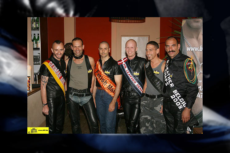 MR. LEATHER EUROPE 2008 - Presentazione dei candidati [Berlin - 17 ottobre 2008]