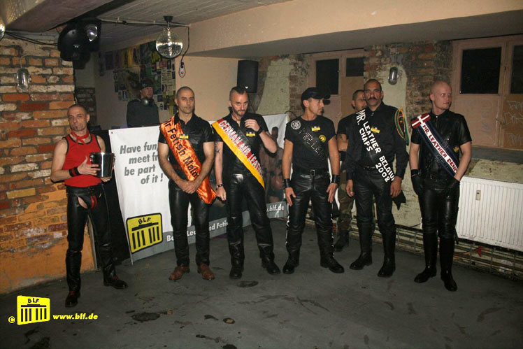 MR. LEATHER EUROPE 2008 - I candidati [Universal Hall - Berlin - 18 ottobre 2008]