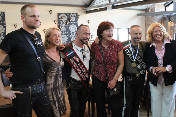 During the brunch - MR. LEATHER EUROPE [Frankfurt, 1 - 3 ottobre 2010]