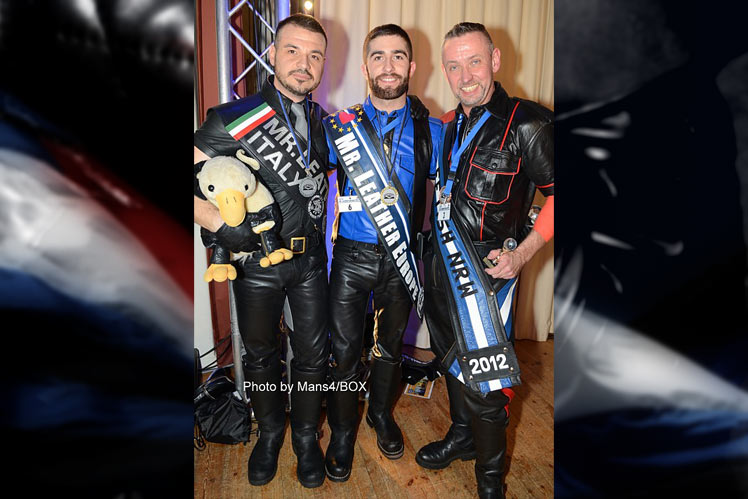 I vincitori: 1st runner up - MR. LEATHER EUROPE 2012 [Hamburg, 19 - 21 ottobre 2012]